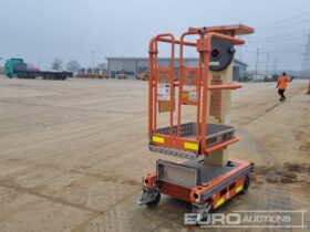 2018 Power Towers Ecolift 70 Manlifts For Auction: Leeds, UK – 30th April, 1st, 2nd & 3rd May 25 full