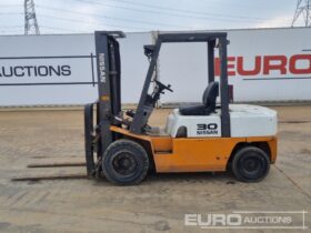 Nissan FGJ02A30U Forklifts For Auction: Leeds, UK – 30th April, 1st, 2nd & 3rd May 25 full