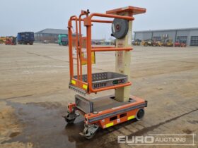 2018 Power Towers Ecolift 70 Manlifts For Auction: Leeds, UK – 30th April, 1st, 2nd & 3rd May 25 full