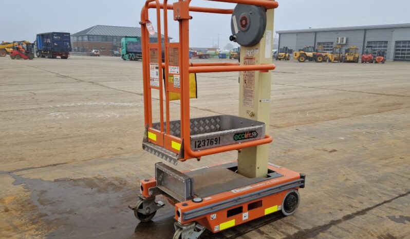 2018 Power Towers Ecolift 70 Manlifts For Auction: Leeds, UK – 30th April, 1st, 2nd & 3rd May 25 full