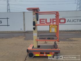 2018 Power Towers Ecolift 70 Manlifts For Auction: Leeds, UK – 30th April, 1st, 2nd & 3rd May 25 full