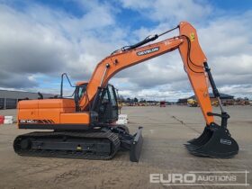 Unused 2024 Develon DX140LC 10 Ton+ Excavators For Auction: Leeds, UK – 30th April, 1st, 2nd & 3rd May 25 full
