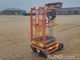 2018 Power Towers Ecolift 50 Manlifts For Auction: Leeds, UK – 30th April, 1st, 2nd & 3rd May 25 full