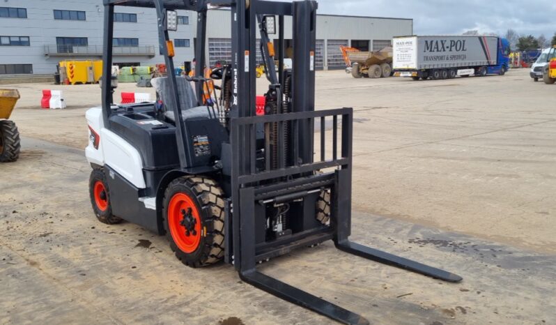 Unused 2024 Bobcat D30NX Forklifts For Auction: Leeds, UK – 30th April, 1st, 2nd & 3rd May 25 full