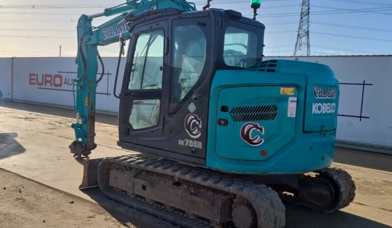 2019 Kobelco SK75SR-7 6 Ton+ Excavators For Auction: Leeds, UK – 30th April, 1st, 2nd & 3rd May 25 full