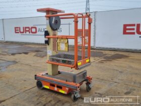 2018 Power Towers Ecolift 70 Manlifts For Auction: Leeds, UK – 30th April, 1st, 2nd & 3rd May 25 full