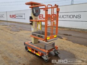 2018 Power Towers Ecolift 70 Manlifts For Auction: Leeds, UK – 30th April, 1st, 2nd & 3rd May 25 full