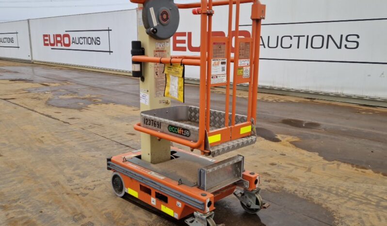 2018 Power Towers Ecolift 70 Manlifts For Auction: Leeds, UK – 30th April, 1st, 2nd & 3rd May 25 full