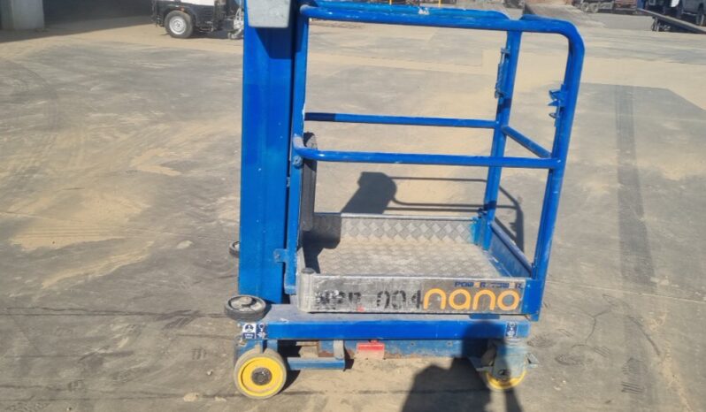 2014 Power Towers Nano Manlifts For Auction: Leeds, UK – 30th April, 1st, 2nd & 3rd May 25 full