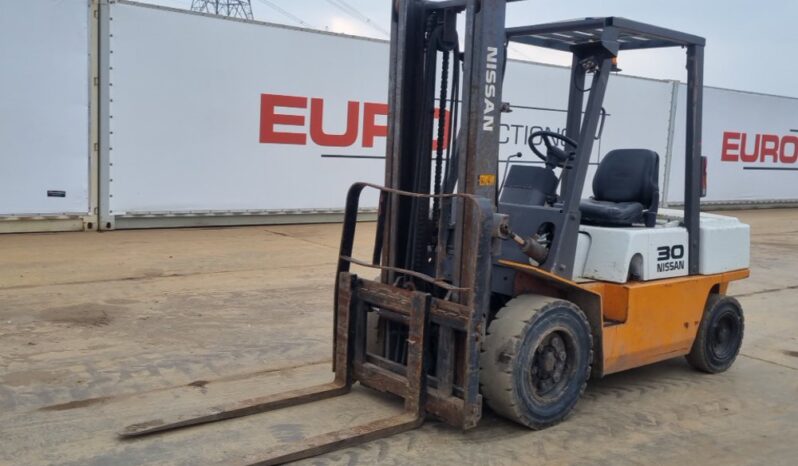 Nissan FGJ02A30U Forklifts For Auction: Leeds, UK – 30th April, 1st, 2nd & 3rd May 25