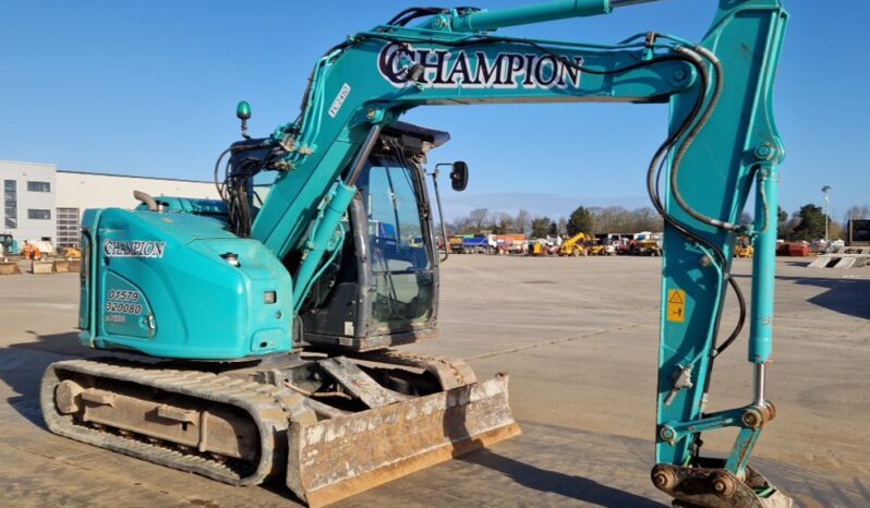 2019 Kobelco SK75SR-7 6 Ton+ Excavators For Auction: Leeds, UK – 30th April, 1st, 2nd & 3rd May 25 full