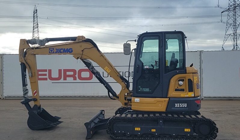 Unused XCMG XE55U Mini Excavators For Auction: Leeds, UK – 30th April, 1st, 2nd & 3rd May 25 full