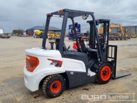 Unused 2024 Bobcat D30NX Forklifts For Auction: Leeds, UK – 30th April, 1st, 2nd & 3rd May 25 full