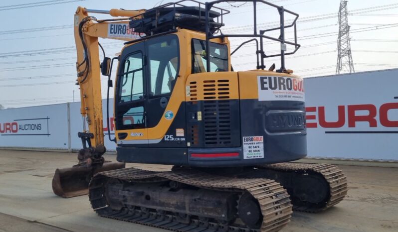 2016 Hyundai R125LCR-9A 10 Ton+ Excavators For Auction: Leeds, UK – 30th April, 1st, 2nd & 3rd May 25 full