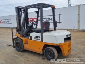 Nissan FGJ02A30U Forklifts For Auction: Leeds, UK – 30th April, 1st, 2nd & 3rd May 25 full