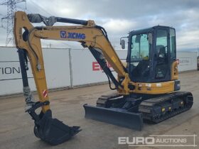 Unused XCMG XE55U Mini Excavators For Auction: Leeds, UK – 30th April, 1st, 2nd & 3rd May 25