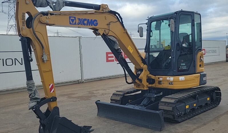 Unused XCMG XE55U Mini Excavators For Auction: Leeds, UK – 30th April, 1st, 2nd & 3rd May 25