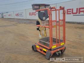2018 Power Towers Ecolift 50 Manlifts For Auction: Leeds, UK – 30th April, 1st, 2nd & 3rd May 25 full