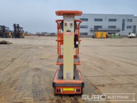 2018 Power Towers Ecolift 70 Manlifts For Auction: Leeds, UK – 30th April, 1st, 2nd & 3rd May 25 full