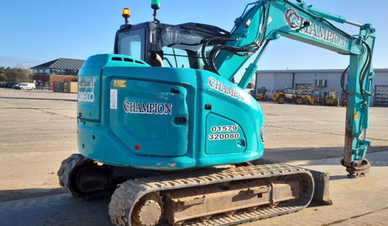 2019 Kobelco SK75SR-7 6 Ton+ Excavators For Auction: Leeds, UK – 30th April, 1st, 2nd & 3rd May 25 full