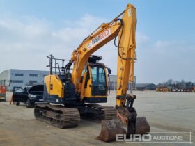 2016 Hyundai R125LCR-9A 10 Ton+ Excavators For Auction: Leeds, UK – 30th April, 1st, 2nd & 3rd May 25 full