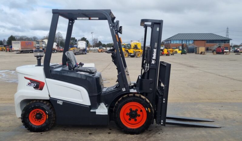 Unused 2024 Bobcat D30NX Forklifts For Auction: Leeds, UK – 30th April, 1st, 2nd & 3rd May 25 full