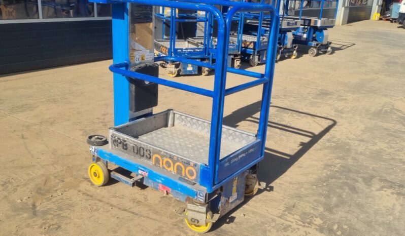 2013 Power Towers Nano Manlifts For Auction: Leeds, UK – 30th April, 1st, 2nd & 3rd May 25 full