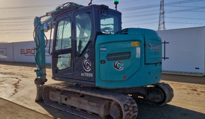2019 Kobelco SK75SR-7 6 Ton+ Excavators For Auction: Leeds, UK – 30th April, 1st, 2nd & 3rd May 25 full