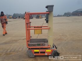 2018 Power Towers Ecolift 50 Manlifts For Auction: Leeds, UK – 30th April, 1st, 2nd & 3rd May 25 full