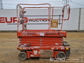 2018 Haulotte Optimum 8 Manlifts For Auction: Leeds, UK – 30th April, 1st, 2nd & 3rd May 25 full