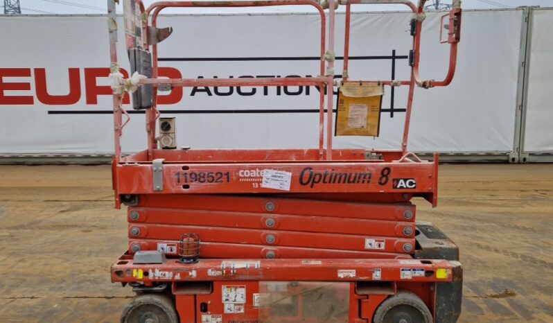2018 Haulotte Optimum 8 Manlifts For Auction: Leeds, UK – 30th April, 1st, 2nd & 3rd May 25 full
