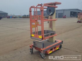 2018 Power Towers Ecolift 70 Manlifts For Auction: Leeds, UK – 30th April, 1st, 2nd & 3rd May 25 full