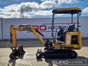 2019 JCB 16C-1 Mini Excavators For Auction: Leeds, UK – 30th April, 1st, 2nd & 3rd May 25 full