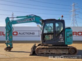 2019 Kobelco SK75SR-7 6 Ton+ Excavators For Auction: Leeds, UK – 30th April, 1st, 2nd & 3rd May 25 full