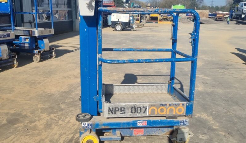2014 Power Towers Nano Manlifts For Auction: Leeds, UK – 30th April, 1st, 2nd & 3rd May 25 full