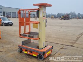 2018 Power Towers Ecolift 70 Manlifts For Auction: Leeds, UK – 30th April, 1st, 2nd & 3rd May 25 full