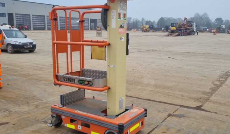 2018 Power Towers Ecolift 70 Manlifts For Auction: Leeds, UK – 30th April, 1st, 2nd & 3rd May 25 full