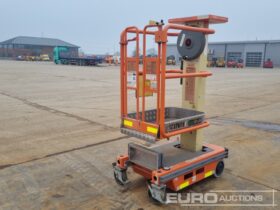 2018 Power Towers Ecolift 70 Manlifts For Auction: Leeds, UK – 30th April, 1st, 2nd & 3rd May 25 full