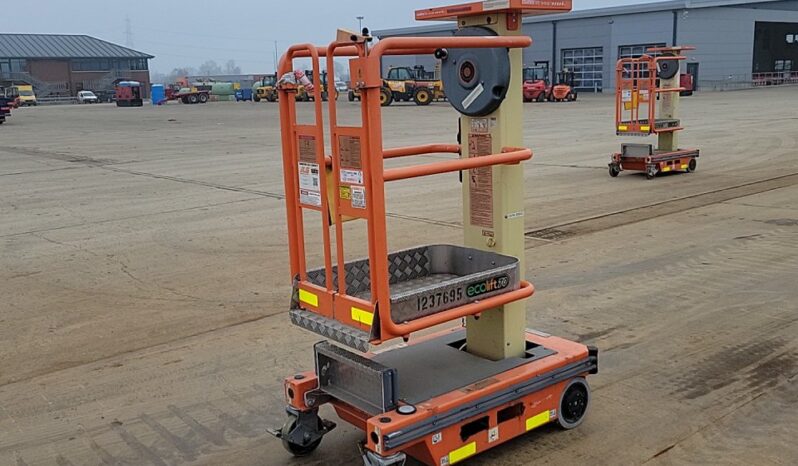 2018 Power Towers Ecolift 70 Manlifts For Auction: Leeds, UK – 30th April, 1st, 2nd & 3rd May 25 full