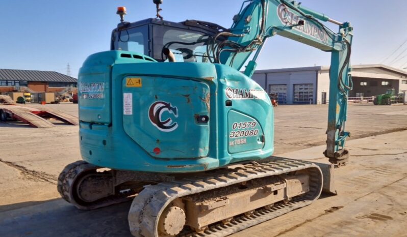 2019 Kobelco SK75SR-7 6 Ton+ Excavators For Auction: Leeds, UK – 30th April, 1st, 2nd & 3rd May 25 full