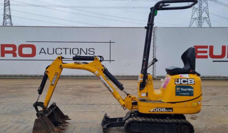 2020 JCB 8008CTS Micro Excavators For Auction: Leeds, UK – 30th April, 1st, 2nd & 3rd May 25 full