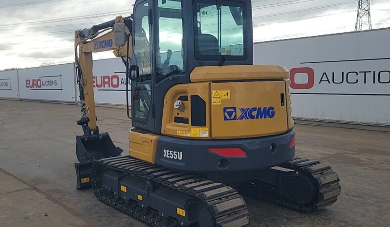 Unused XCMG XE55U Mini Excavators For Auction: Leeds, UK – 30th April, 1st, 2nd & 3rd May 25 full