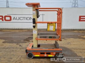2018 Power Towers Ecolift 70 Manlifts For Auction: Leeds, UK – 30th April, 1st, 2nd & 3rd May 25 full