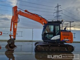 2018 Hitachi ZX130LCN-6 10 Ton+ Excavators For Auction: Leeds, UK – 30th April, 1st, 2nd & 3rd May 25 full