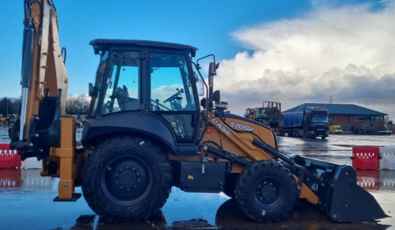 Unused 2025 Case 570SV Backhoe Loaders For Auction: Leeds, UK – 30th April, 1st, 2nd & 3rd May 25 full