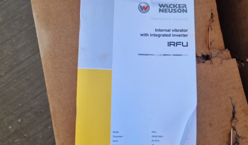Unused Wacker Neuson IRFU65/120/15 Asphalt / Concrete Equipment For Auction: Leeds, UK – 30th April, 1st, 2nd & 3rd May 25 full