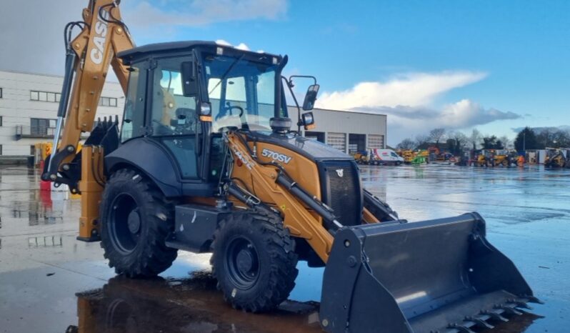 Unused 2025 Case 570SV Backhoe Loaders For Auction: Leeds, UK – 30th April, 1st, 2nd & 3rd May 25 full