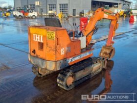 IHI IS7FX Micro Excavators For Auction: Leeds, UK – 30th April, 1st, 2nd & 3rd May 25 full