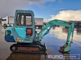 Yanmar B22-2A Mini Excavators For Auction: Leeds, UK – 30th April, 1st, 2nd & 3rd May 25 full