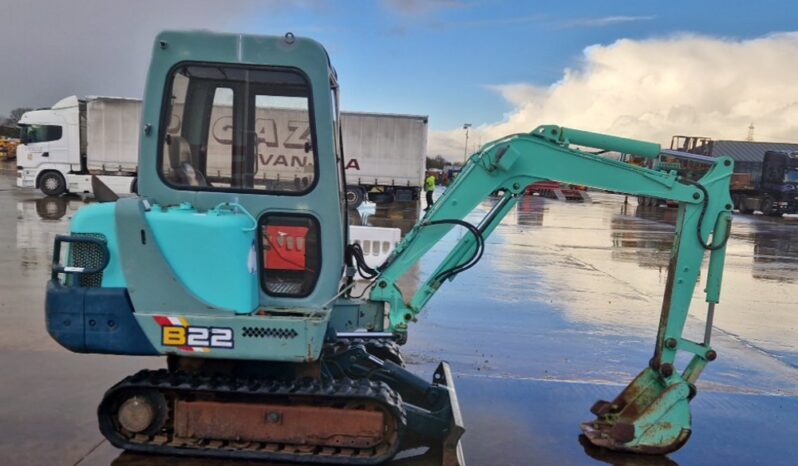 Yanmar B22-2A Mini Excavators For Auction: Leeds, UK – 30th April, 1st, 2nd & 3rd May 25 full